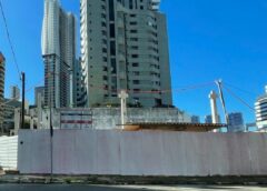 Sem alvará de construção, obras do novo Hiperideal no Aquarius são iniciadas de forma ilegal