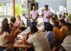 Candeias: Eriton Ramos reúne time de vereadores em apoio a pré-candidatura de Dr Pitagoras. “A base vem forte!”*